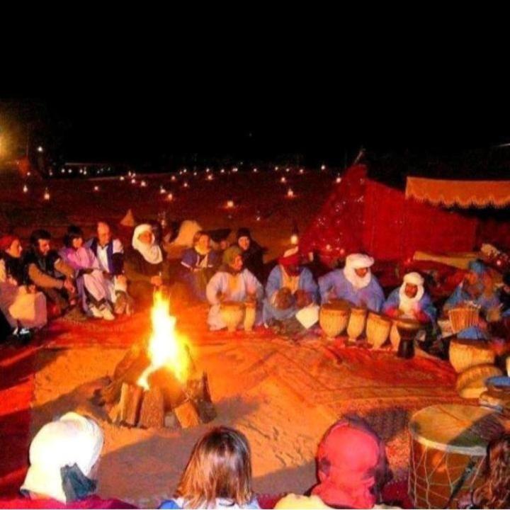 Desert Berber Fire Camp Merzouga Exterior photo